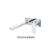 LORES Wall Basin Mixer In Chrome, Matte Black, Brushed Nickel & Brushed Gold